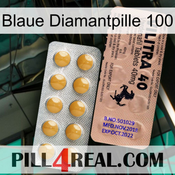 Blue Diamond Pill 100 41